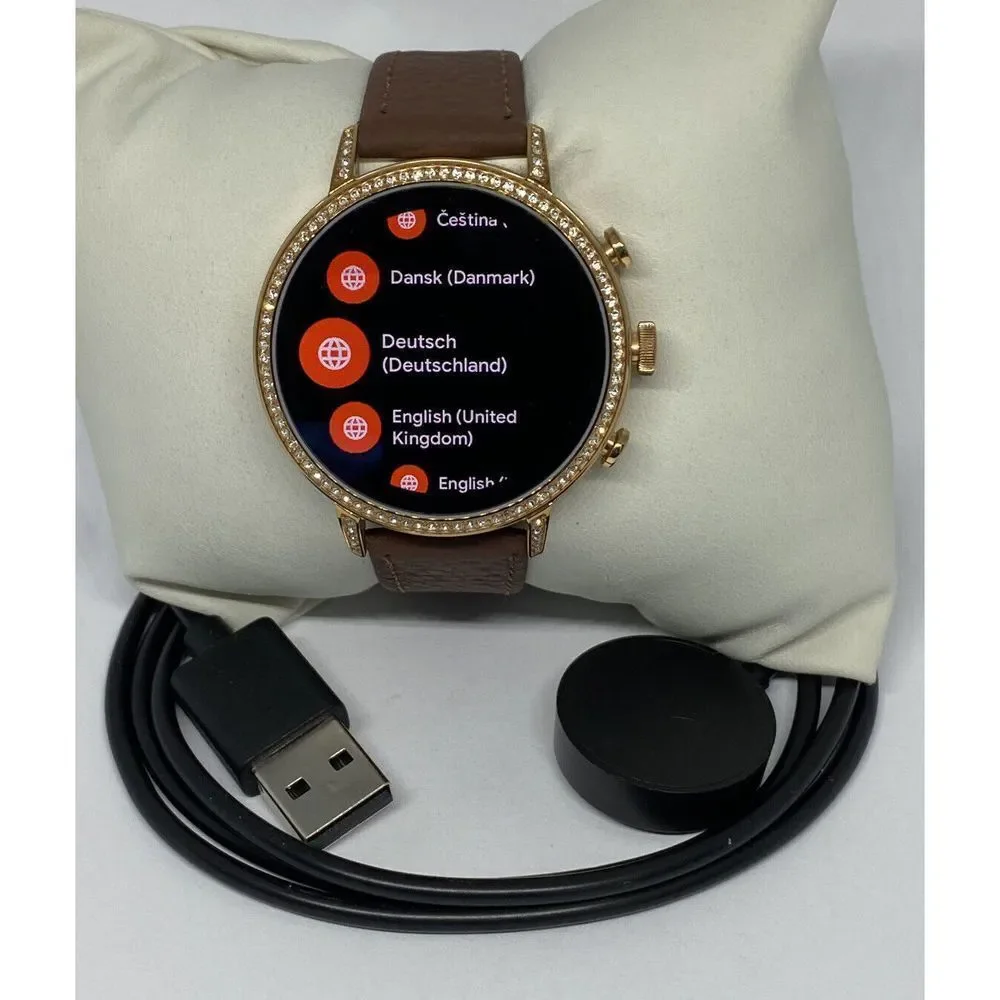 Fossil Gen 4 Authentic Digital Dial Smart Watch Custom Band FTW6011 DC507